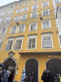 ザルツブルク　モーツァルトの生家